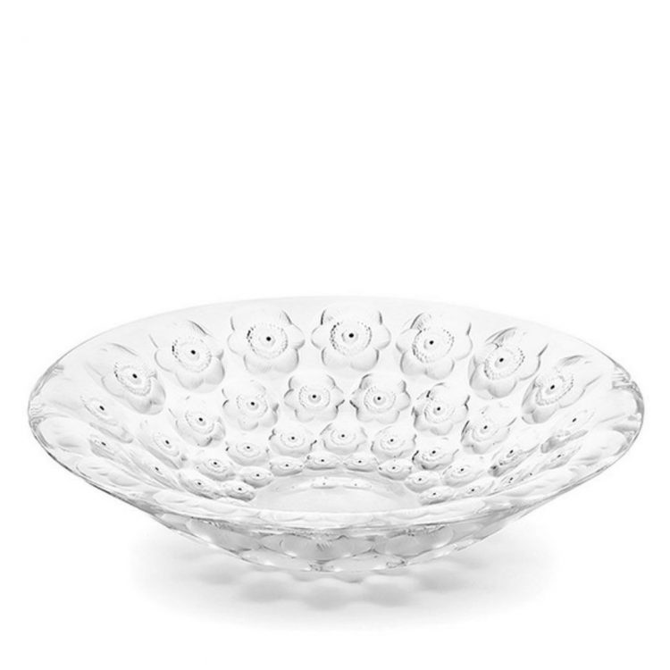 Coppa Anemoni Lalique Bowl plate sconto discount