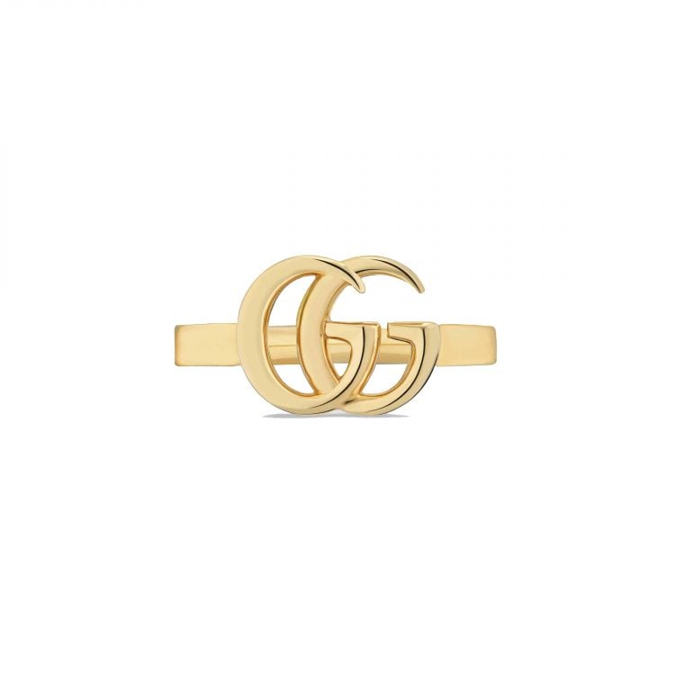 Anello Gucci oro giallo GG Running