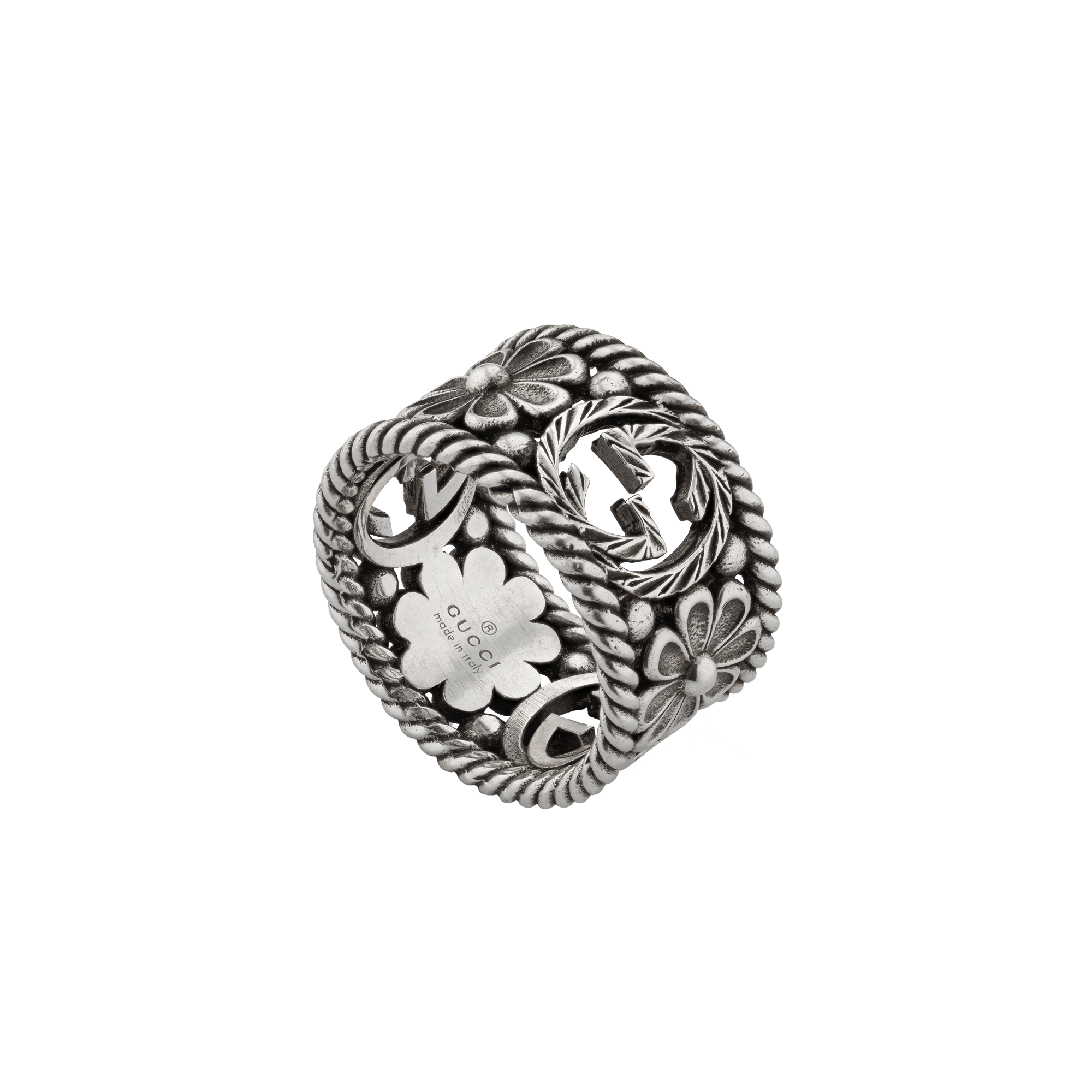 (image for) Anello Gucci GG in argento