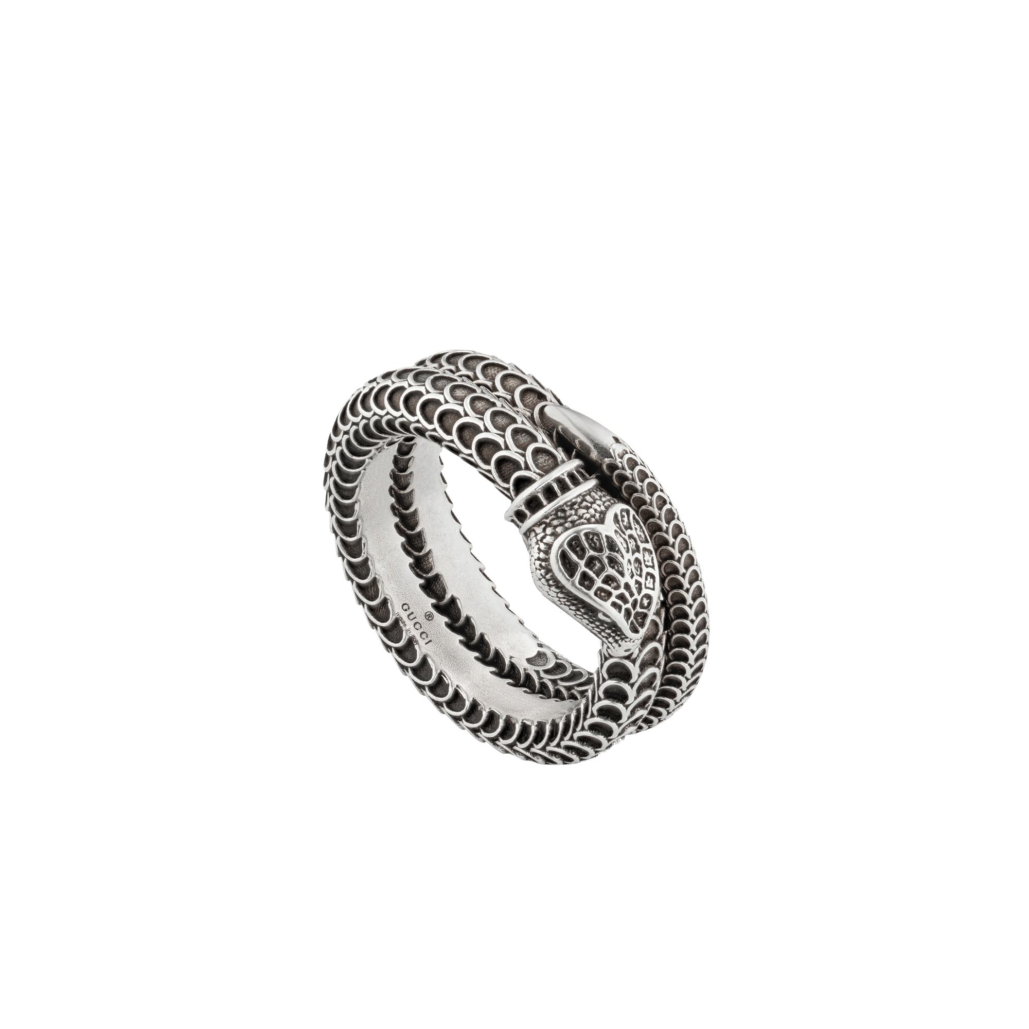 Gucci Garden silver snake ring anello serpente argento
