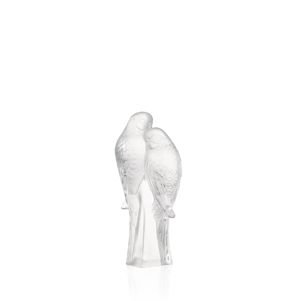 (image for) Due pappagallini scultura