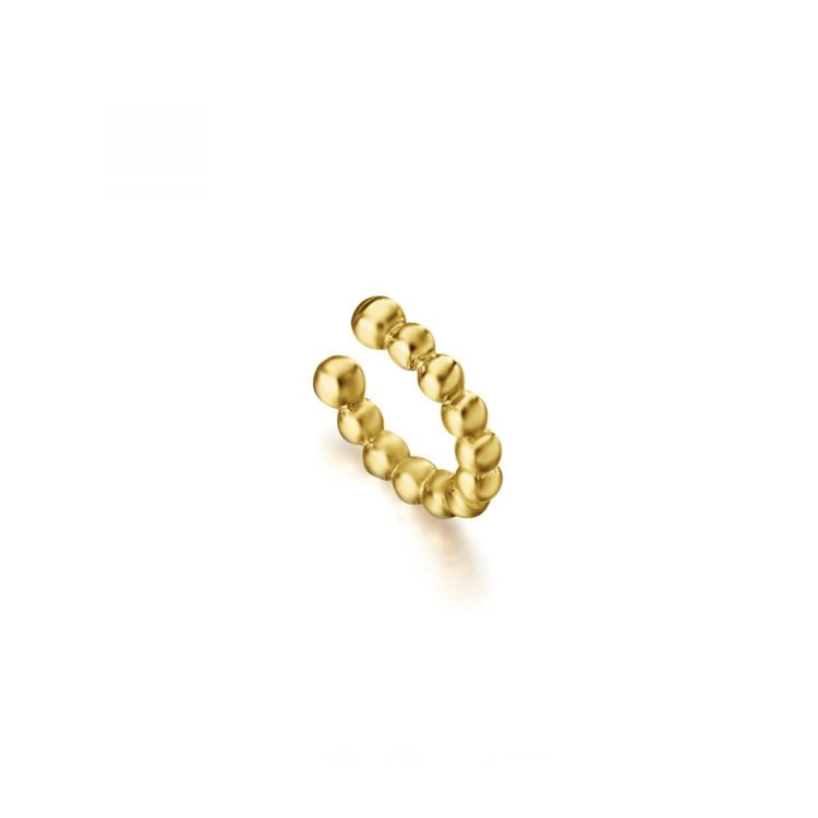 GB108OA mono orechino helix a sfere oro giallo discount sconto helix earring gold
