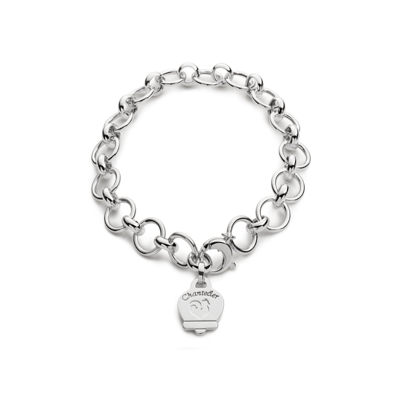 chantecler bracciale logo bracelet silver discount sconto