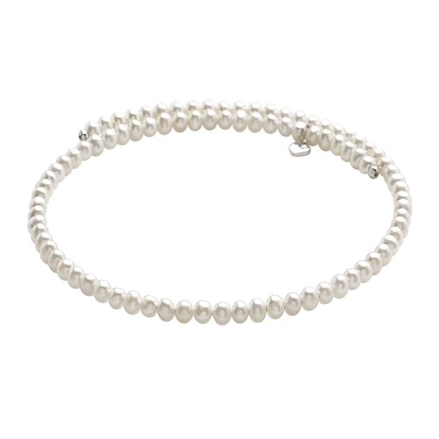 Collana Chantecler girocollo in Fresh Water Pearls e argento necklace pearls