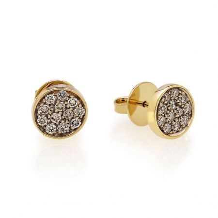 41332- orecchini coprilobo Paillettes chanrecler earrings diamonds sconto discount
