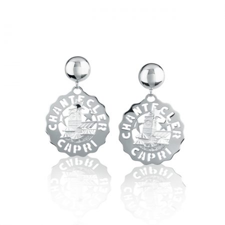Orecchini piazzetta piccoli in argento chantecler sconto discount earrings silver 38914