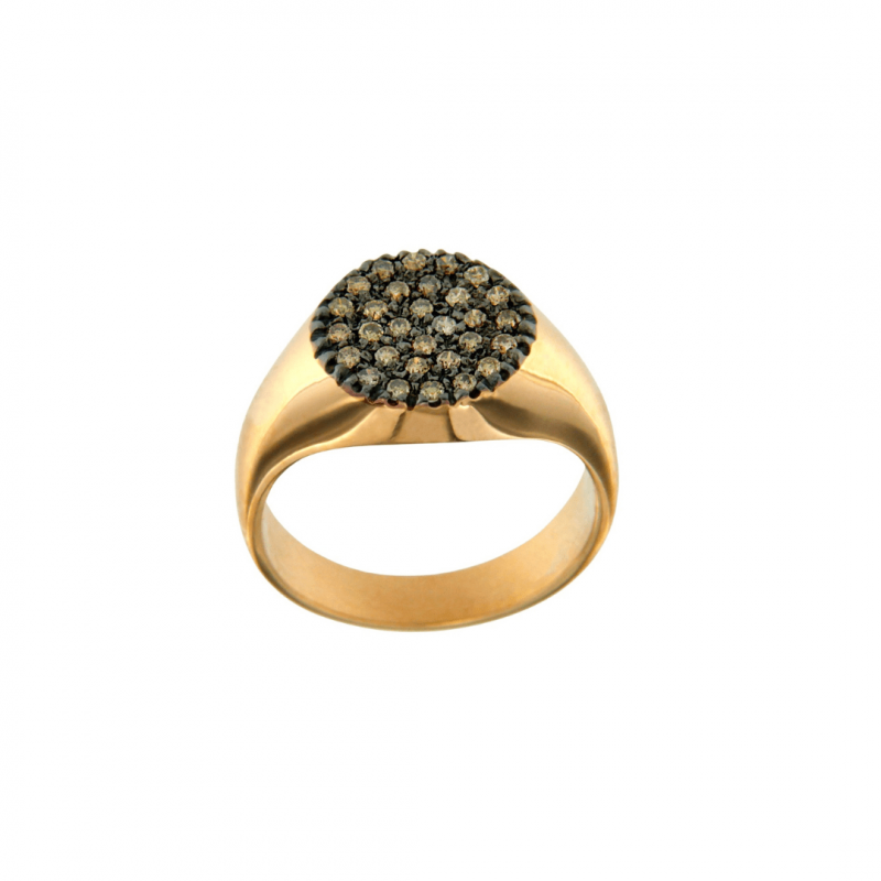 15957A-anello-mignolo-oro-rosa-diamanti-brown