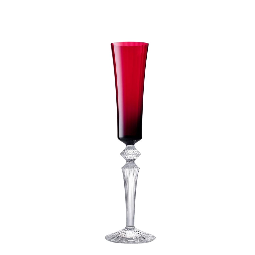 Baccarat Bicchiere fluttissimo Mille Nuits rosso red glass sconto discount 2105458