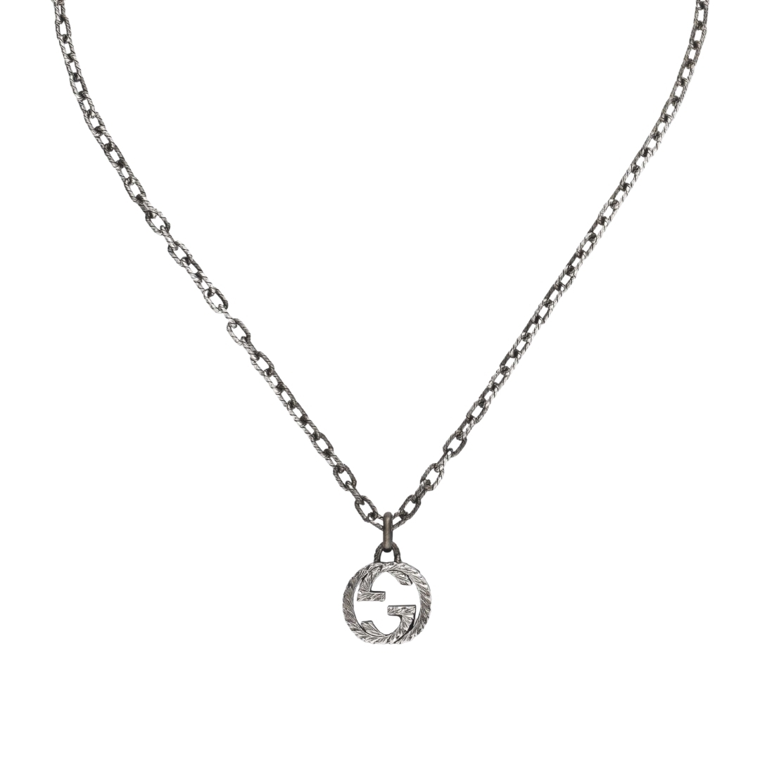 GUCCI Interlocking G pendant necklace - Fecarotta Gioielli