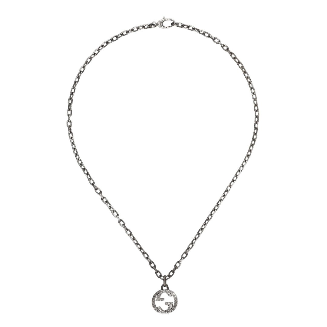 GUCCI Interlocking G pendant necklace - Fecarotta Gioielli