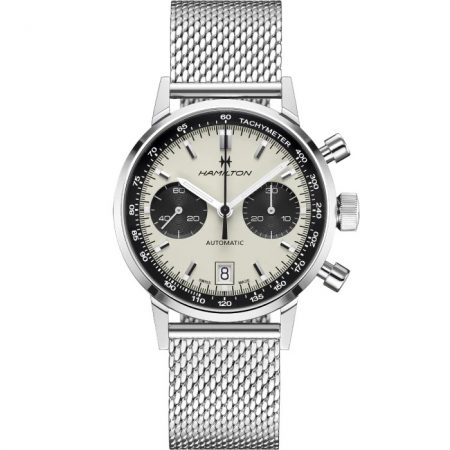 h38416111 orologio hamilton american classic intra matic blu watch sconto discount