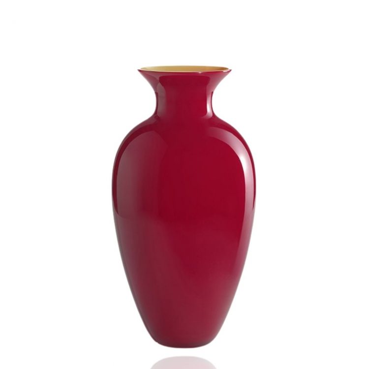 NasonMoretti 0010 vaso Antares vetro Murano rosso