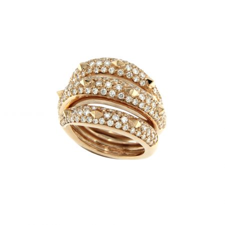 Anello Cattiva rose Gold ring diamond sconto discount s