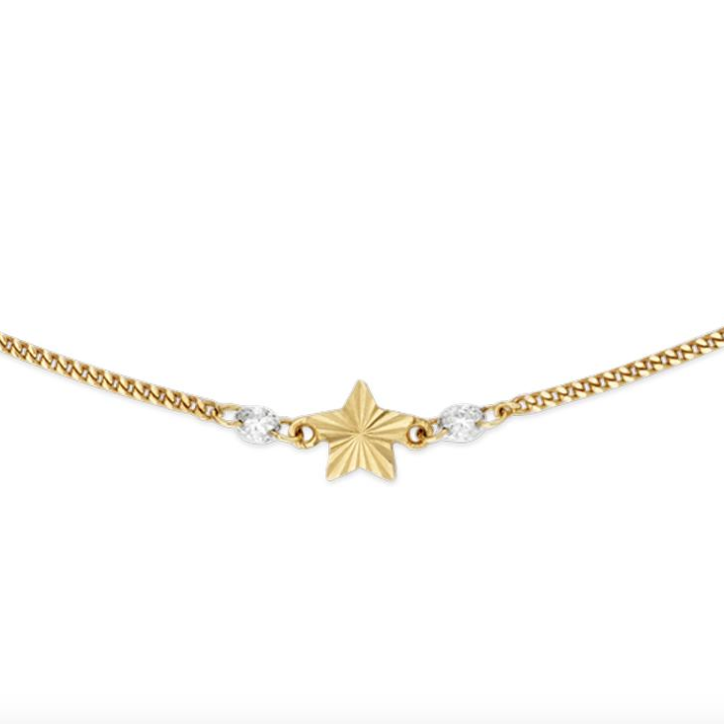 Buy wholesale Star mini pendant-necklace - Onyx ,SKU222