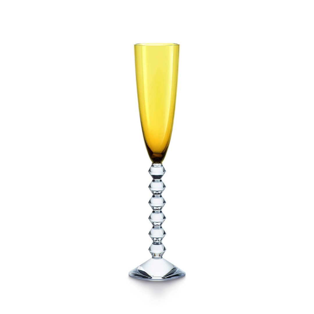 Baccarat bicchiere VÉGA FLUTISSIMO ambra glass sconto discount