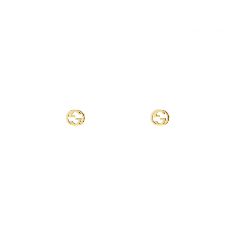 Orecchini Gucci GG in oro Giallo sconto discount