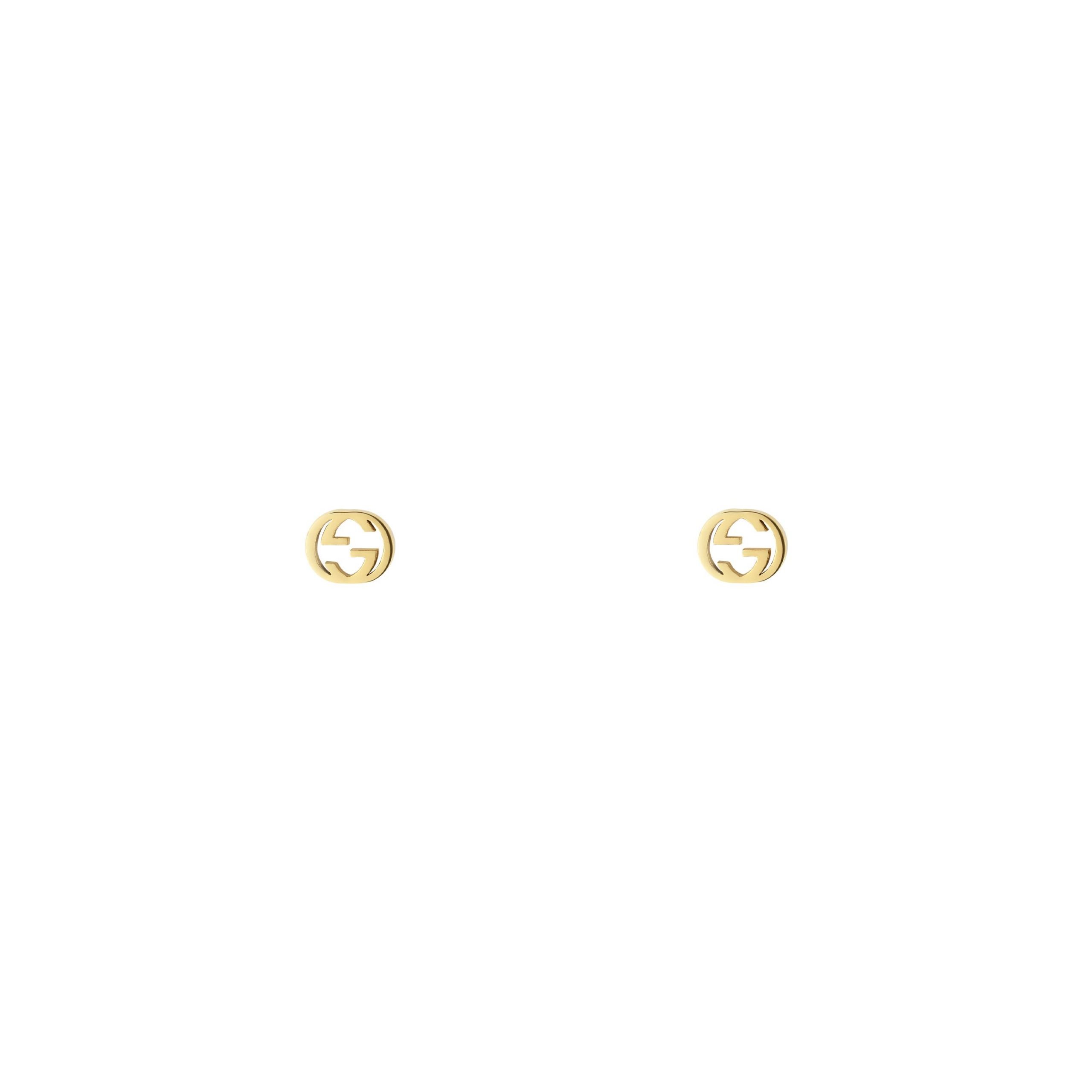 Orecchini Gucci GG in oro Giallo sconto discount