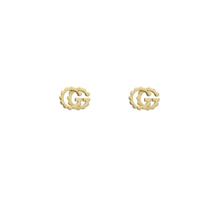 Gucci Orecchini GG Running in oro giallo earrings sconto discount