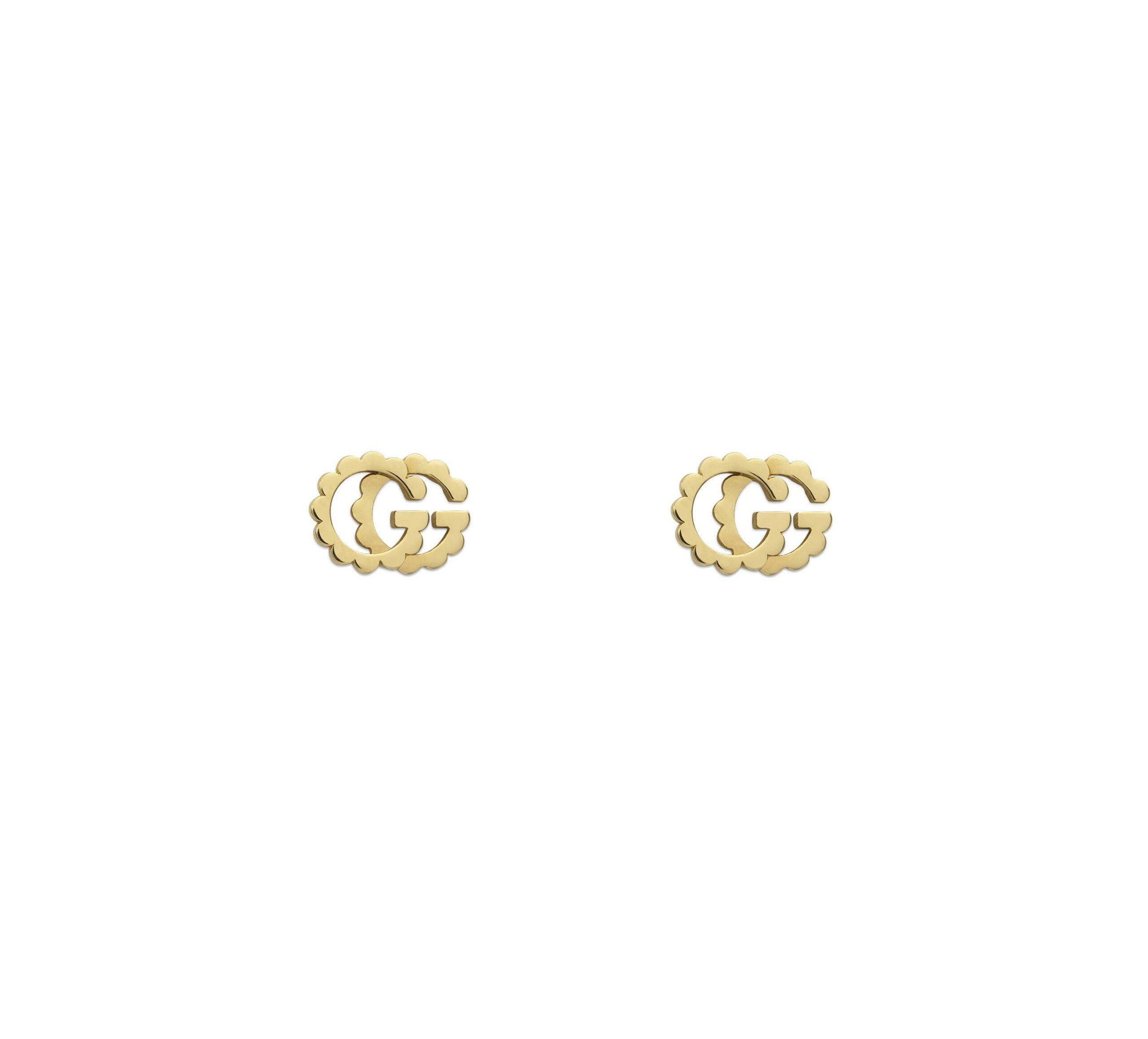 Gucci Orecchini GG Running in oro giallo earrings sconto discount