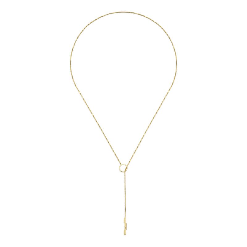 Collana lariat Gucci Link to Love necklace