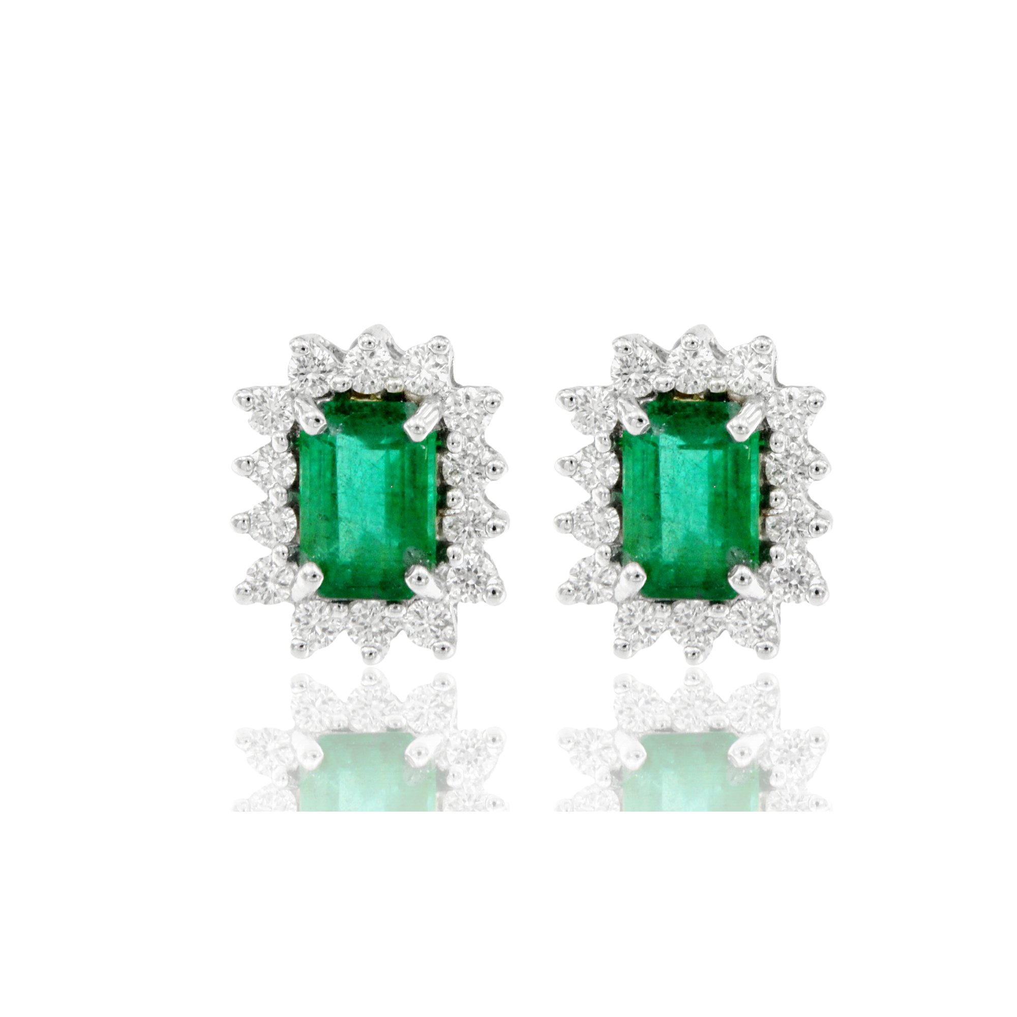 (image for) Orecchini diamanti e smeraldi