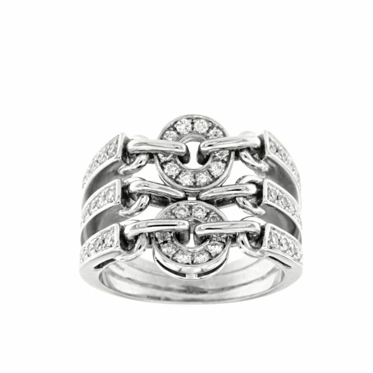 BVLGARi BVLGARI anello astrale diamanti diamonds ring vintage sconto discount