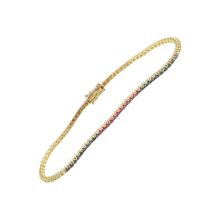 I gioielli del sole Rainbow Tennis Bracelet