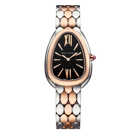 Serpenti Seduttori Orologio quadrante laccato nero