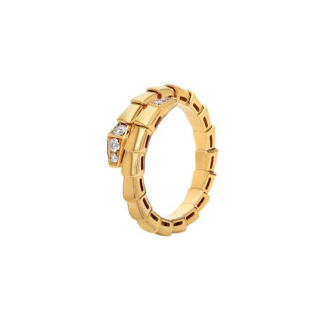 Serpenti yellow gold Viper Ring