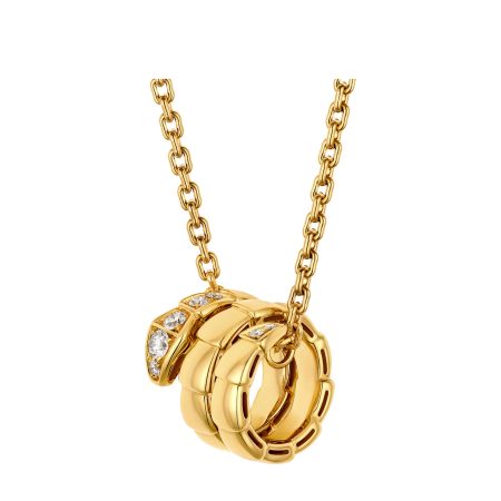 Serpenti Viper Yellow Gold Necklace