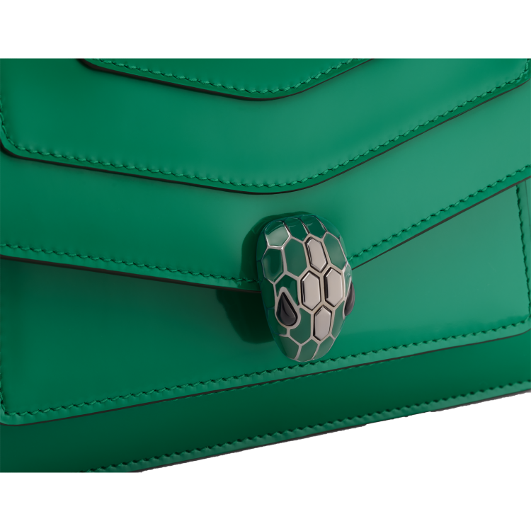 Serpenti Forever East-west Borsa A Spalla Verde Smeraldo - immagine 4
