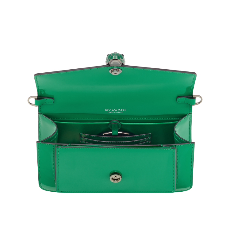 Serpenti Forever East-west Borsa A Spalla Verde Smeraldo - immagine 3
