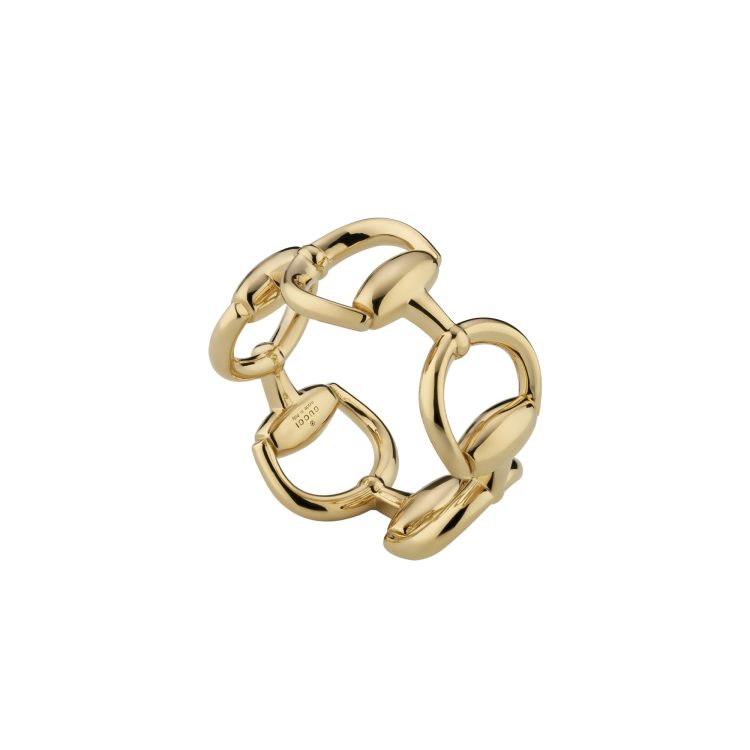 multi Horsebit elements GUCCI HORSEBIT 18K RING