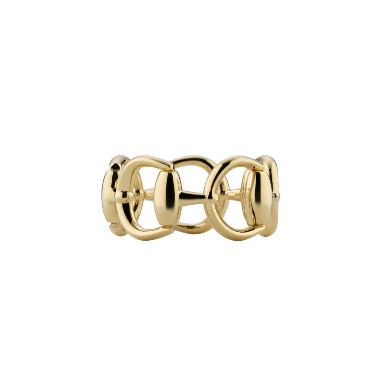 multi Horsebit elements GUCCI HORSEBIT 18K RING - Image 3