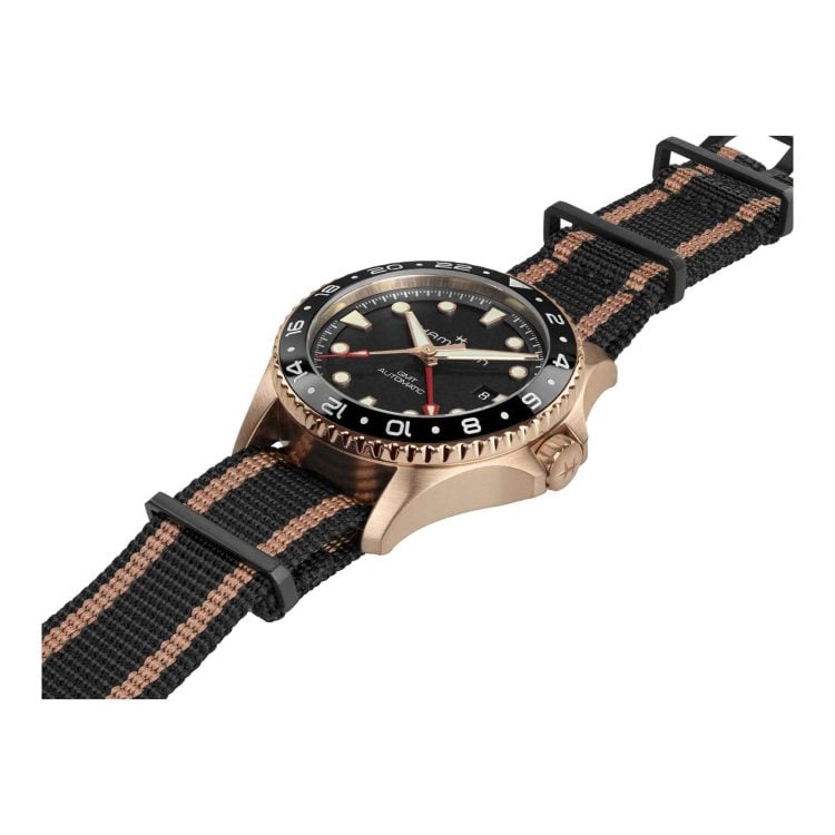 KHAKI NAVY SCUBA AUTOMATIC GMT 43MM BRONZE - Image 4