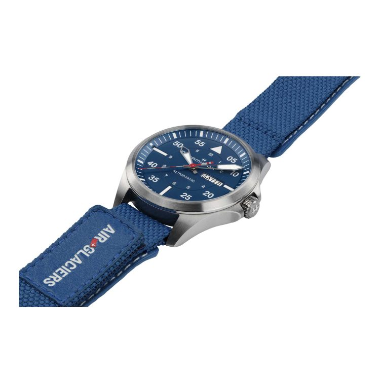 KHAKI AVIATION PILOT DAY DATE AUTO - AIR-GLACIERS EDITION - immagine 3