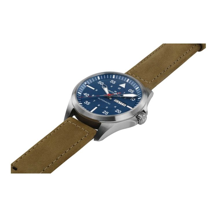 KHAKI AVIATION PILOT DAY DATE AUTO - AIR-GLACIERS EDITION - immagine 4