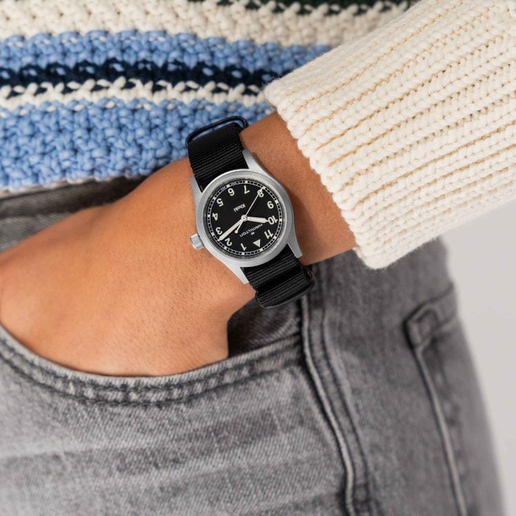 KHAKI FIELD QUARTZ 33MM BLACK DIAL - Image 4