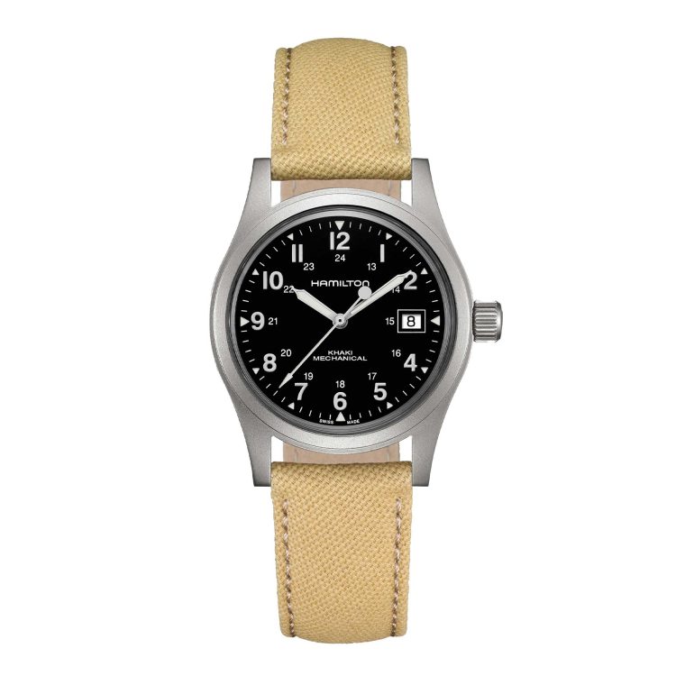 KHAKI FIELD MECHANICAL 38 MM BLACK DIAL