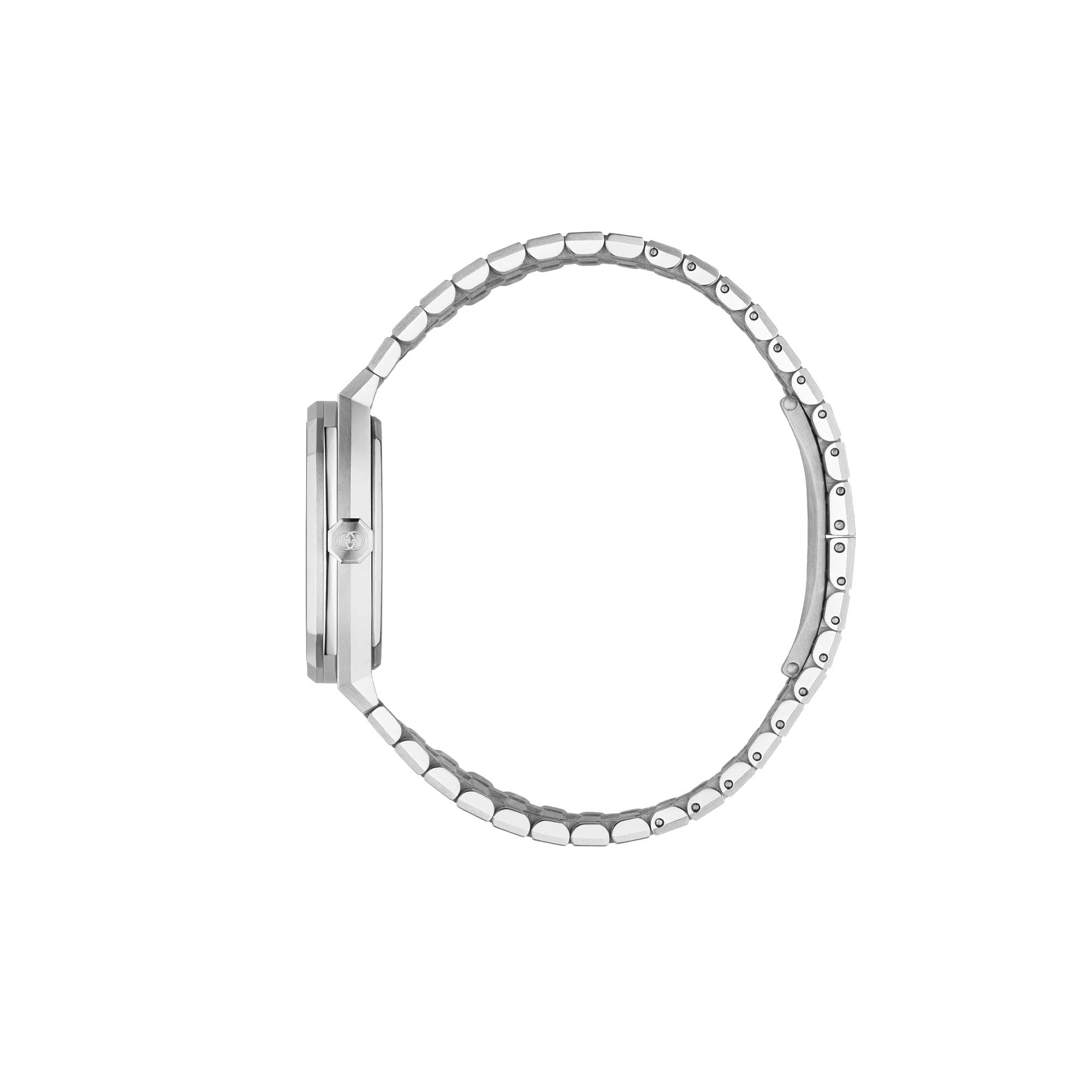 Gucci watch 25H 30 MM PINK DIAL AND STEEL CASE - Image 3