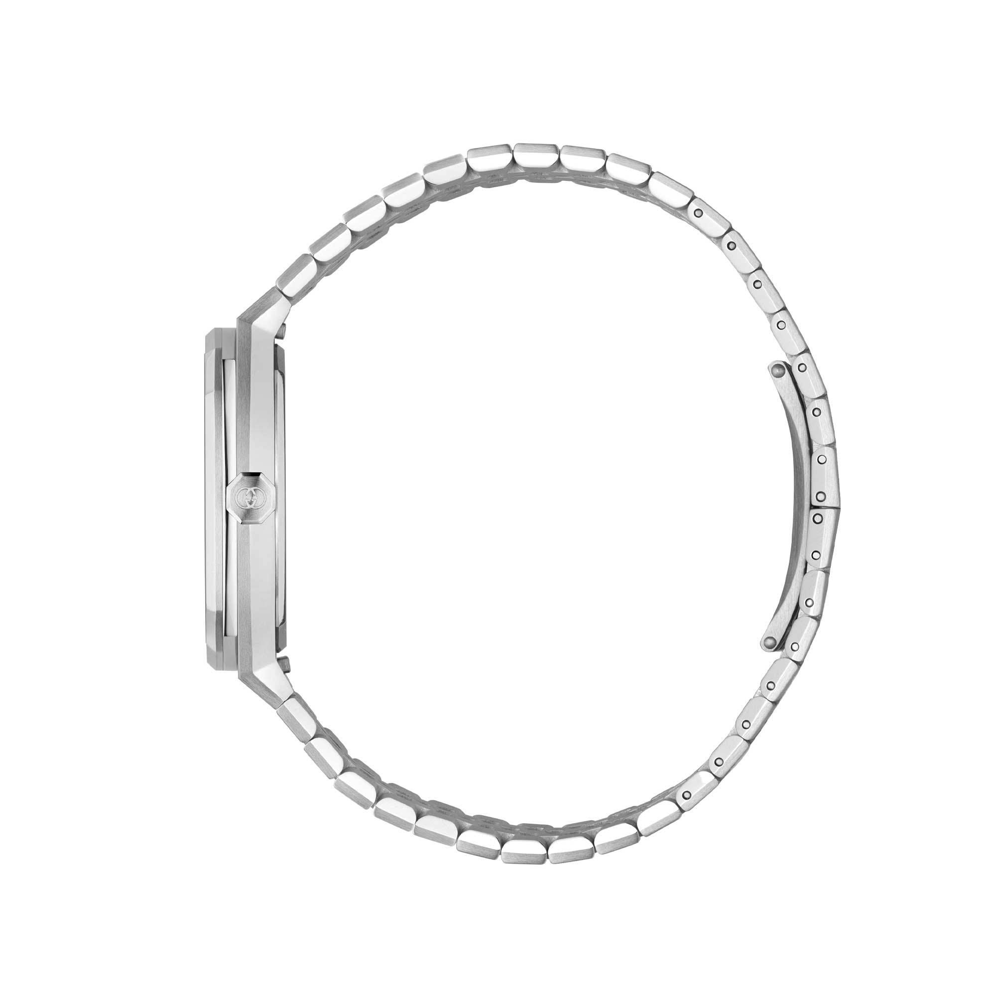 GUCCI WATCH 25H 36 MM BLACK DIAL AND STEEL CASE - Image 3