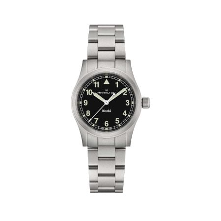 KHAKI FIELD QUARTZ BLACK DIAL 33MM