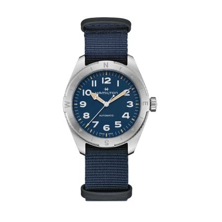 KHAKI FIELD EXPEDITION AUTO QUADRANTE BLU 41 MM