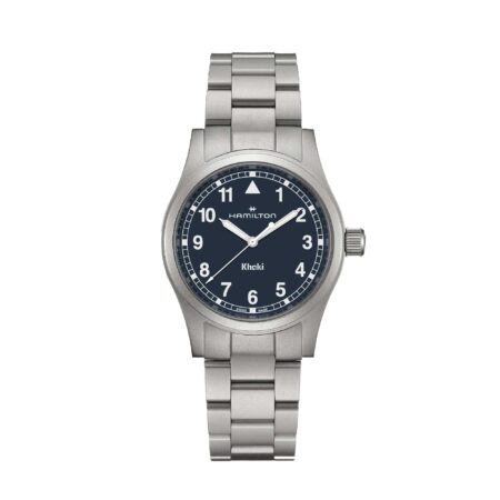 KHAKI FIELD QUARTZ 38 MM QUADRANTE BLU