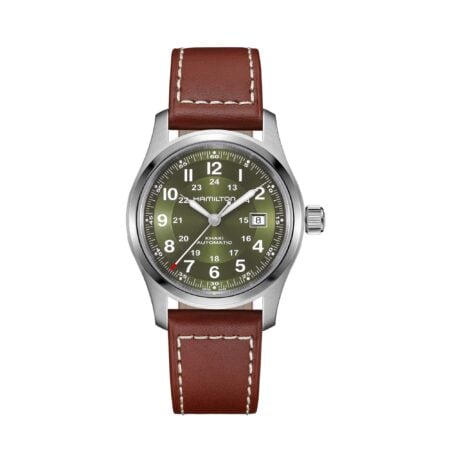 KHAKI FIELD AUTO 42 MM QUADRANTE VERDE