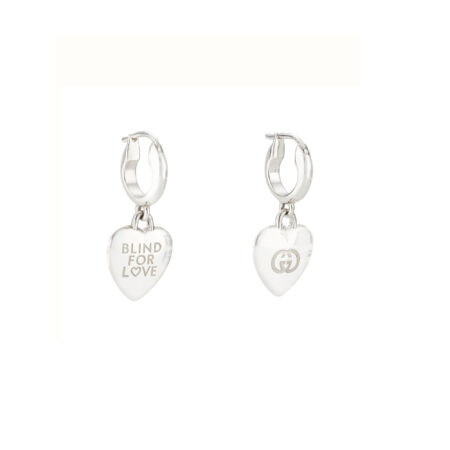 Orecchini Blind For Love a cerchio argento