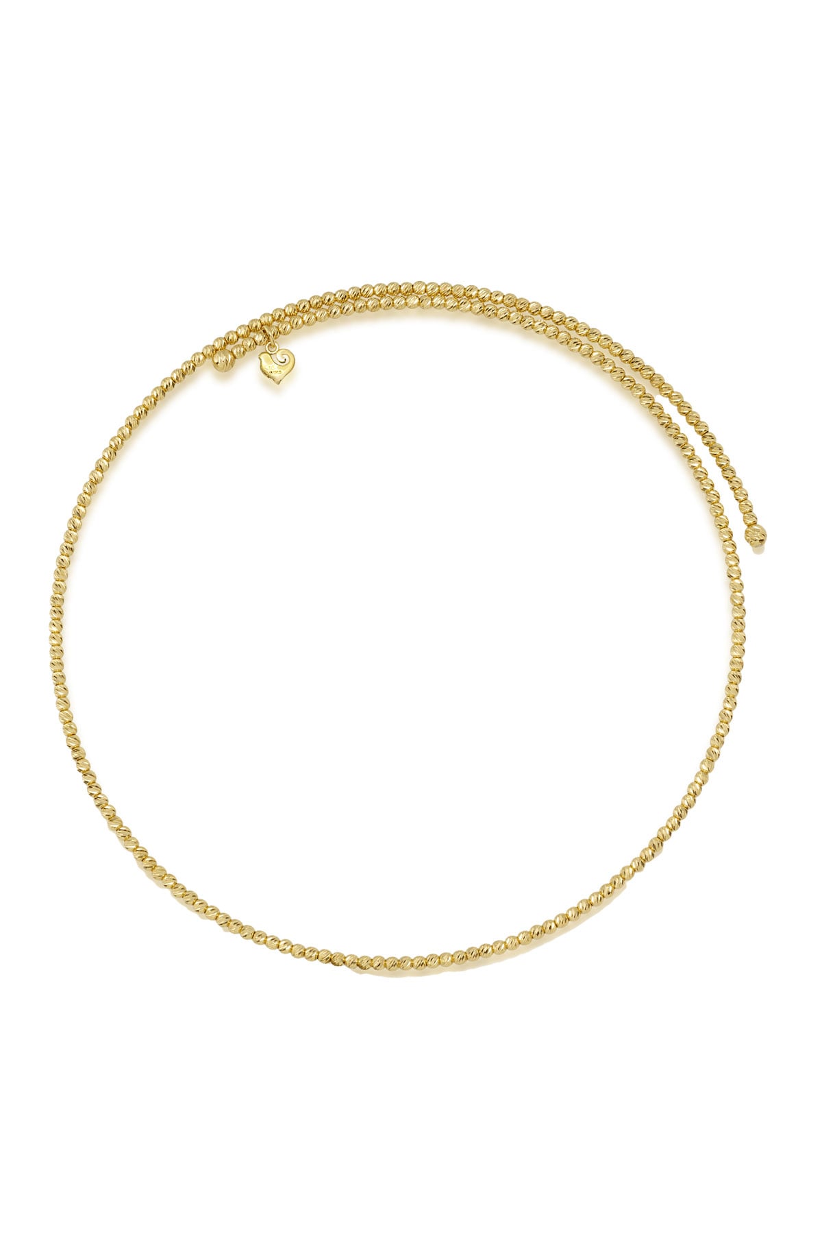 CHOKER ET VOILÀ SFERE DIAMANTATE ARGENTO DORATO