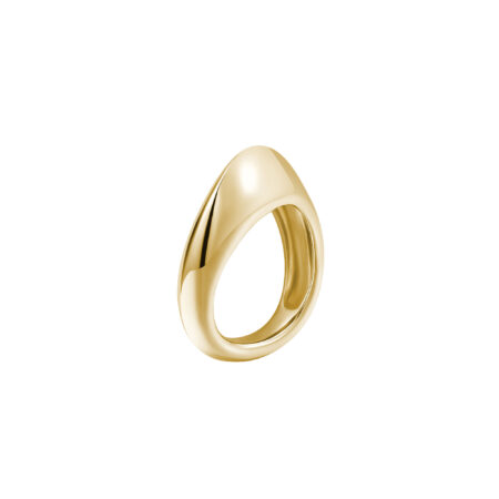 Conversus domed ring in 9kt gold