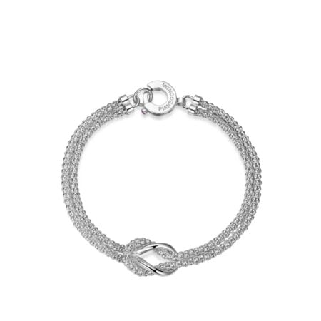 Foedus Soft thin silver bracelet