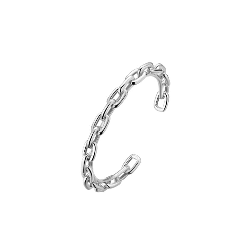Bracciale Rigido Vinctum Catena Piccola Argento